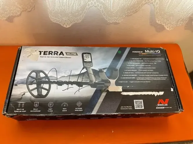 Detector de Metais Minelab X-Terra Elite novo estudo trocas