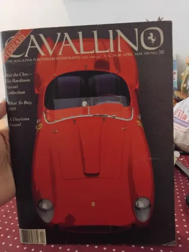 Revista Ferrari Cavallino edição 50/ 1989
