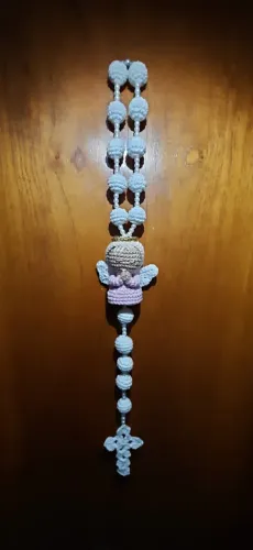 Terço décimo decorativo anjinho quarto do bebê