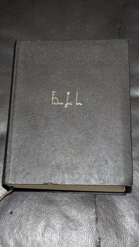 Livro Obras Completas Federico García Lorca - Tomo II (Ed. Aguilar, 1977)