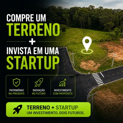 Melhor Terreno do Villagio + investimento em startup