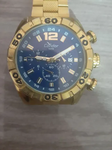 Relógio Condor Dourado Original 