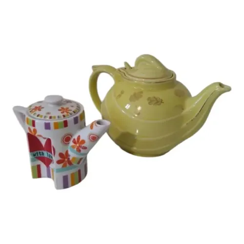 2 Bules Chá Ou Café Porcelana Coleção Ambos Americanos