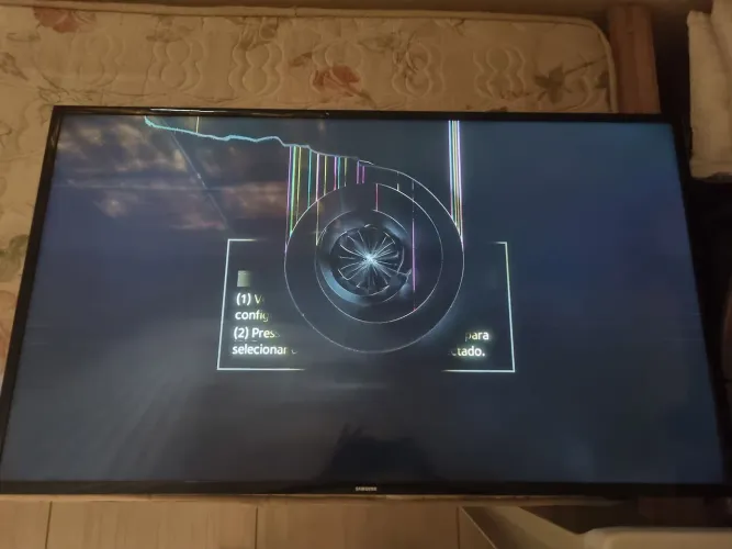 Tv samsung 48 polegadas (defeito tela)