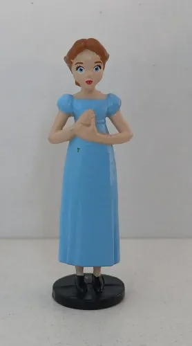 BONECA MINIATURA DISNEY PETER PAN WENDY ORIGINAL