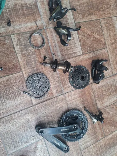 Peças usadas shimano 21m