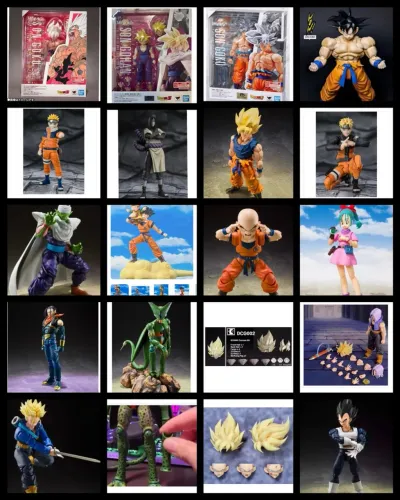 (Pré venda) SH Figuarts Dragon Ball / Naruto