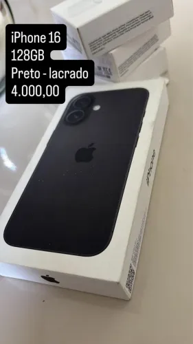iPhone 16 preto 