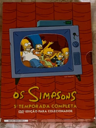 Dvd Os Simpsons - 5 temporada