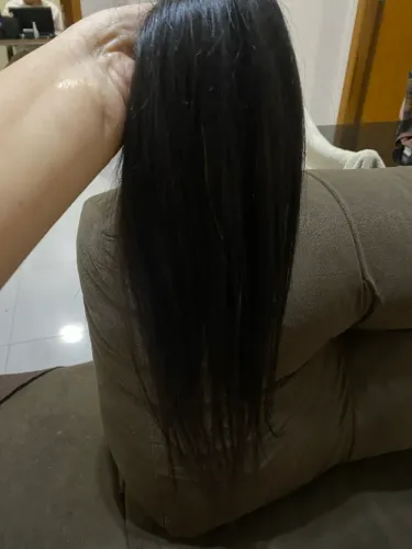 Cabelo humano brasileiro 2 telas  em torno de 150gm e 50 cm 