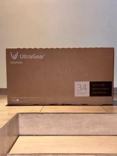 Monitor Gamer LG UltraGear 34 Ultrawide, 160Hz, lacrado