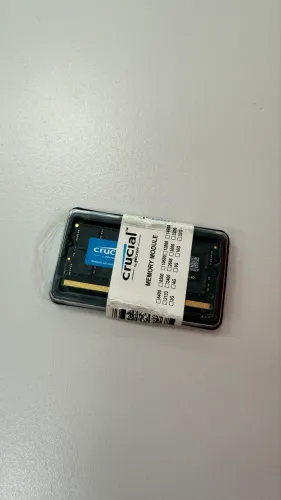 Memória 16gb Ddr5 notebook Crucial 4800Mhz