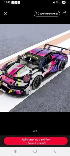 Lego technics porsche 911 gt