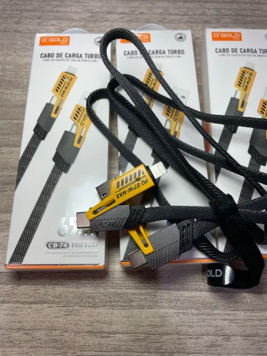 Cabo para celular 4 em 1 