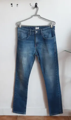 Calça Jeans Zara Masculina Tam. 40 Slim/reta