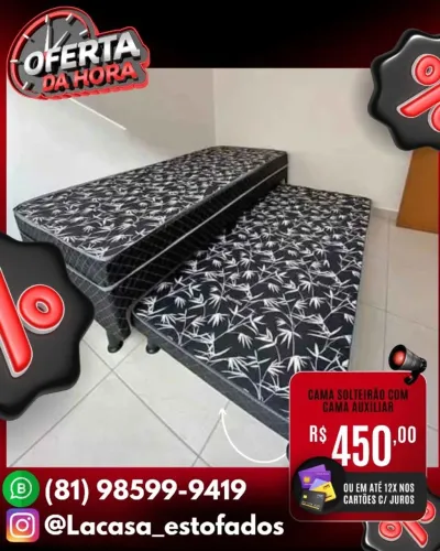 Cama Bicama cama auxiliar - nova lacrada 