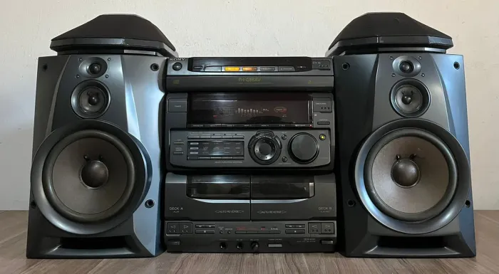 Mini System Sony Fh-G88av 2000 Watts Leia Descrição Aiwa Philips