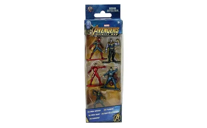 Bonecos Vingadores metalfigs