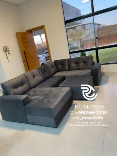 Sofá Modulado Toro - Conforto e Estilo para Grandes Espaços | Direto da Fábrica