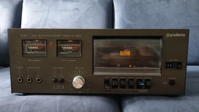 Tape deck S95 Gradiente - revisado, cabeça nova