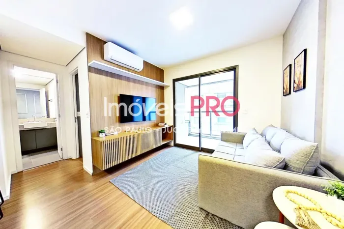 Unidade 45 M² (Residencial) 01 dormitório 01 vaga - Decorado