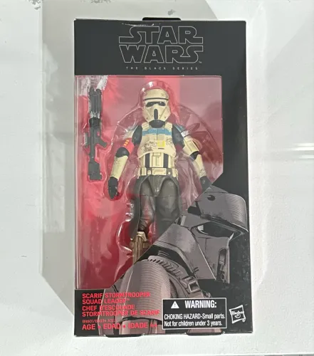 Scarif Stormtrooper Squad Leader (Exclusivo) - star wars black series hasbro