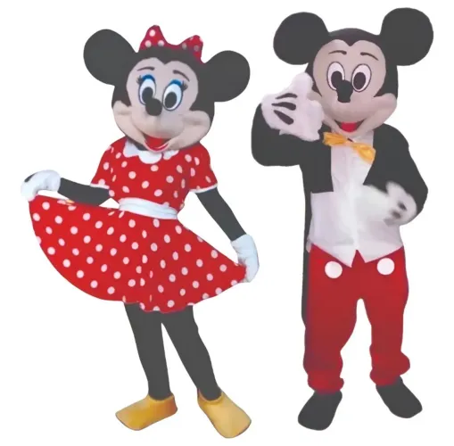 Fantasia Mikey é Minnie 