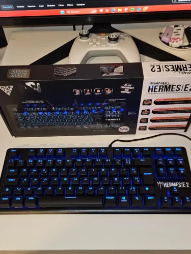 Teclado mecânico Gamdias Hermes E2