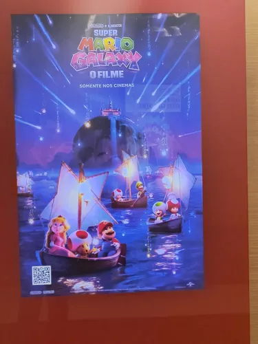 Poster oficial Super Mario Galaxy