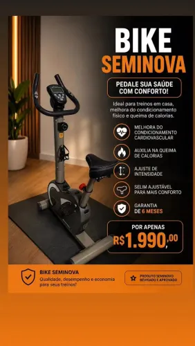 Bicicleta ergometrica Movement V3 seminova