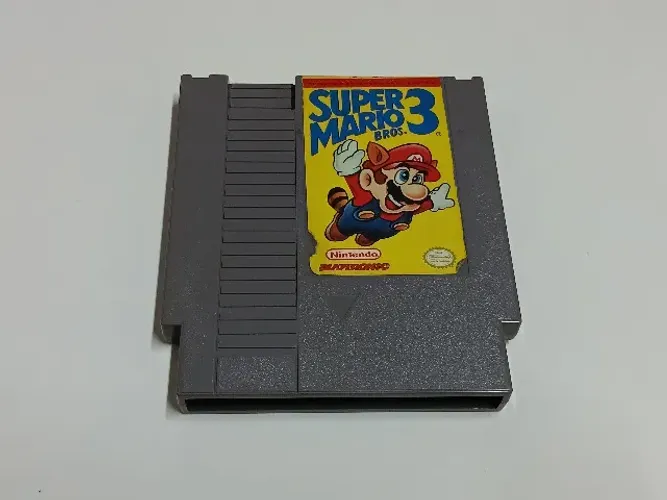 Super Mario Bros 3 Original para NES - Nintendinho - 72 pinos