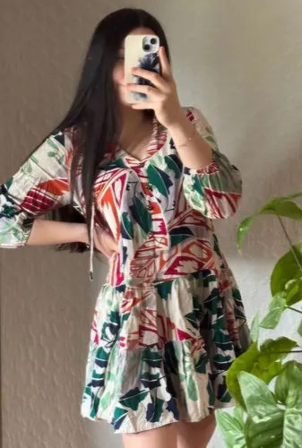 VESTIDO ZINZANE ESTAMPA Gioz tamanho G.