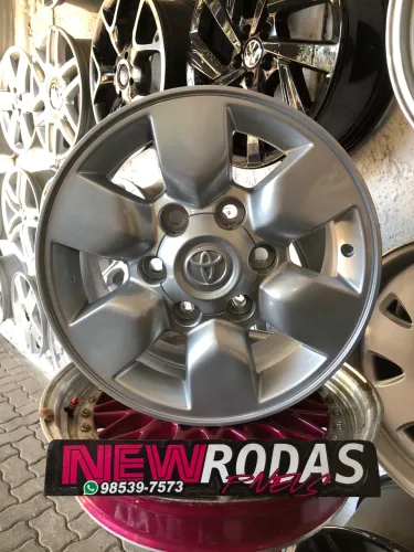 Rodas Originais Hilux aro 15 semi-novas