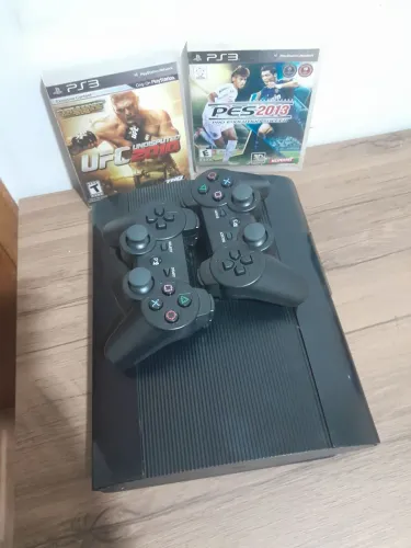 PS3 FAT EM BOM ESTADO