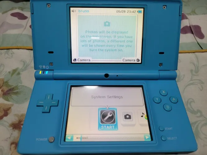 Nintendo dsi azul bloqueado 