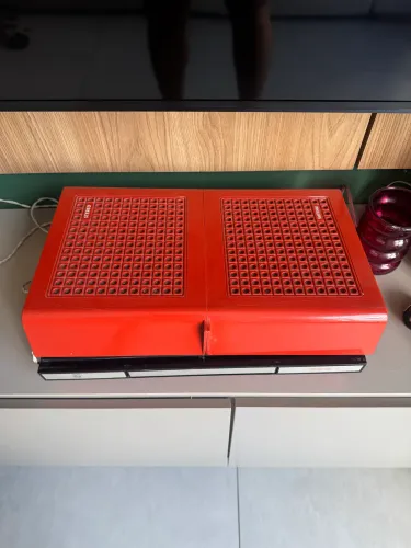 Toca-Discos Philips 623 - Vitrola maleta vintage - Funcionando 100%