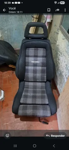 Banco Recaro Gol Gti bola e porta 