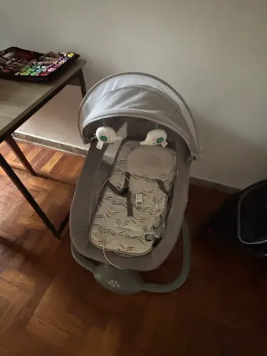 Cadeira de descanso e balanço para bebê techno infantil