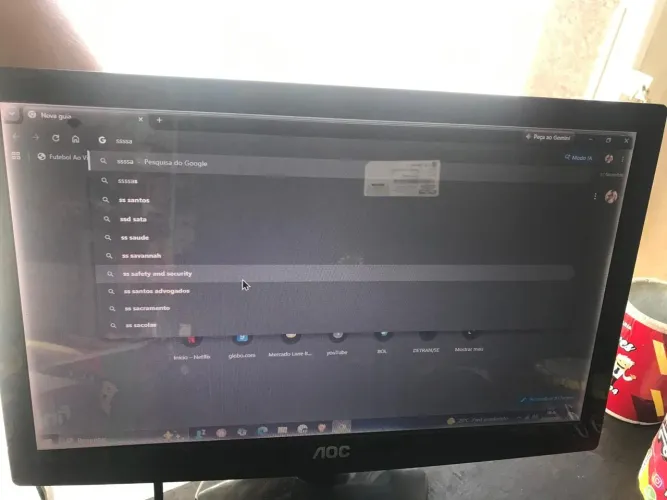 Monitor AOC 15,6 polegadas