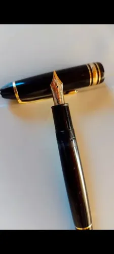 Caneta Montblanc tinteiro