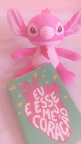 LIVRO COM URSINHO DE PELÚCIA