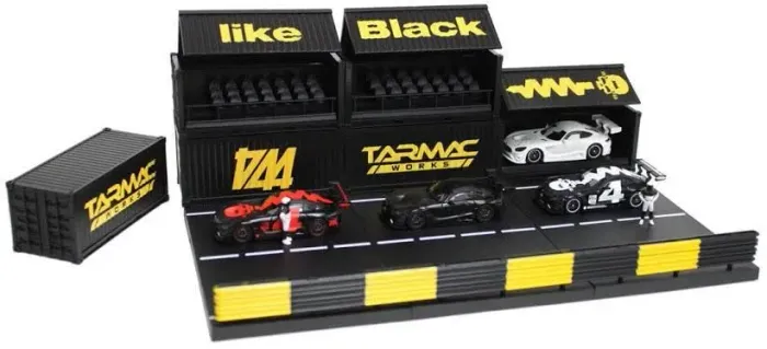 Tarmac Works 1/64 Mercedes AMG GT3 4A Like Black Box Set limited