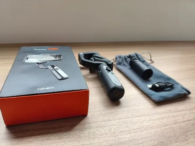Estabilizador Gimbal Hohem iSteady XE de 3 Eixos - Fotos e Vídeos Sem Trepidações!