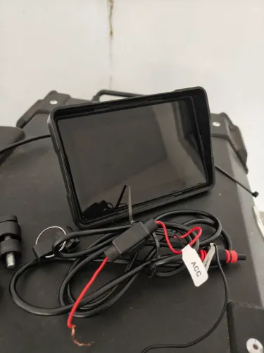 Central multimídia Moto chuva e poeira completa carplay Android