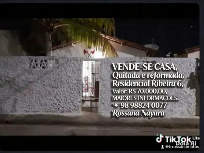 Vende-se casa na Ribeira