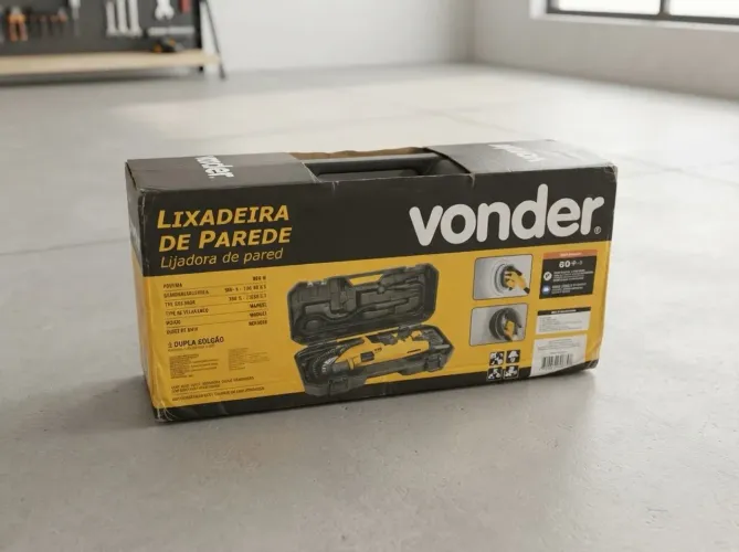 ? OPORTUNIDADE | Lixadeira de Parede e Teto Profissional Vonder LPV 600W