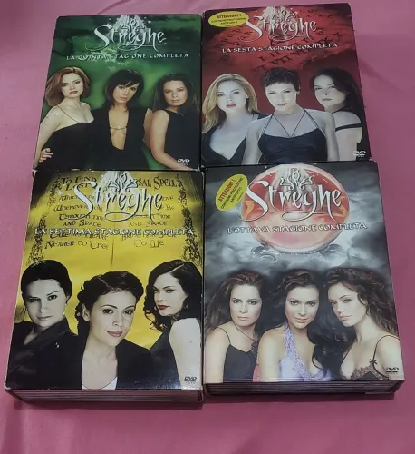 coleções de DVDs da série de televisão "Charmed", 5 a 8 temporada