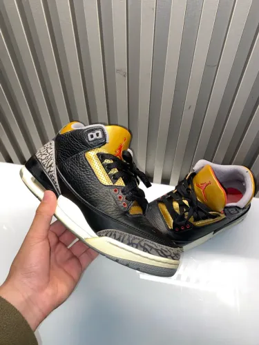Jordan 3 cement gold