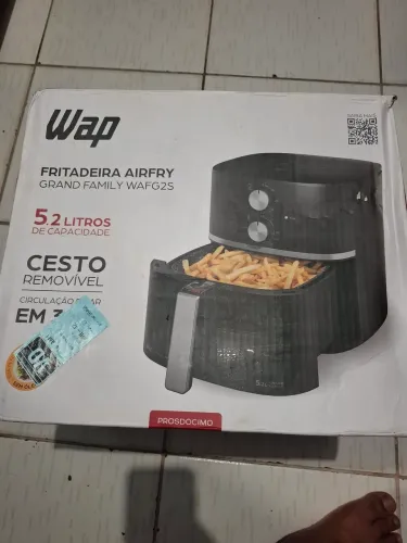 Airfryer WAP 5.200 litros totalmente nova, sem nenhum uso, na caixa e com nota fiscal.