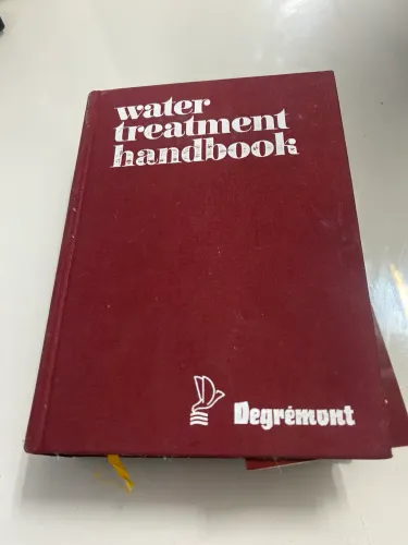 Livro Water Treatment Handbook - Degrémont (Capa Dura / Raridade)